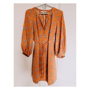 Perfect for Fall floral shirtdress